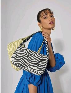 Iykyk Edgy Black And White Bag..