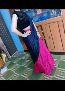 Sale 💰 Premium Fabric Ready To Wear Saree/Lahenga