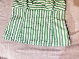 Beautiful Striped Under Wire Tube Top