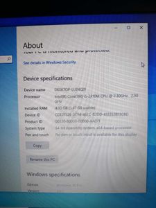 Dell Laptop - Good Condition