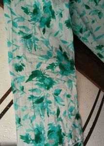Mul Chikankari Kurti N Plazo
