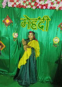 New Lengha For Mehndi