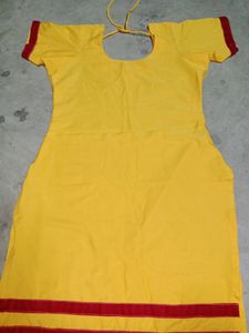 Beautiful Yellow 💛 Kurti 💕