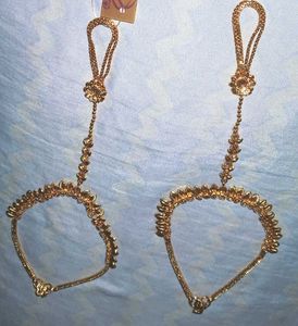 Gold Hand Chain Jewelry