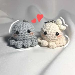 Crochet Octopus Keychain