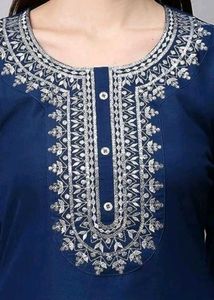 Beautiful Navy Blue Kurta Set