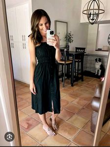 Breezy Linen-Blend Summer Dress – Universal Thrend