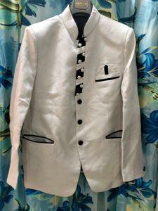 Men's Casual Cream Wedding Jacket