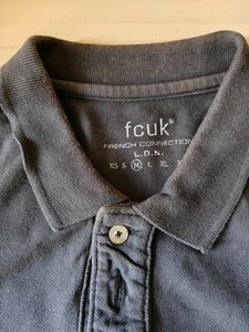 Fcuk Grey Men&#39;s Polo Tshirt