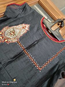 Elegant Black Kurta