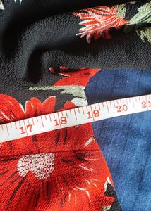 Beautiful Floral Print Long Top.Size 38