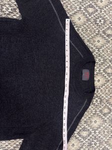 Stylish Gray Pullover Sweater