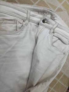 H&M Jeans White Skinny Fit