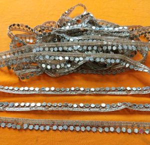 Mirror Embellished Lace New 10 meters