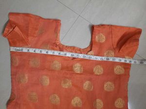 Banarasi Kameez Kurti With Salwar Bottom Wear