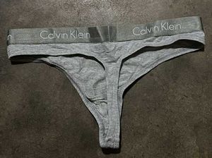 Calvin Klein Gray Thong