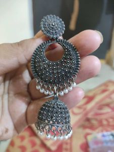 Oxidised Ear Rings