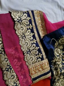 Elegant Pink Saree