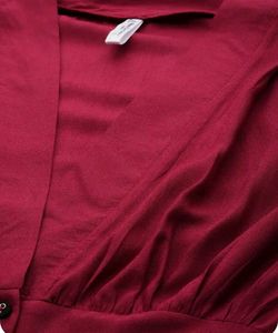 Chic Maroon Crop Top
