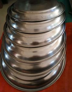 3 Unused Steel Plates