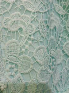 Mint Lace &amp; Tulle Girls Dress