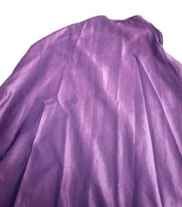 Purple long skirt