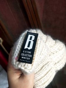 Knit Beanie with Pom