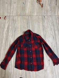 Red & Blue Plaid Shirt