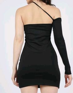 One-Shoulder Mini Bodycon Dress