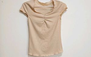 Shein Cute Beige Top