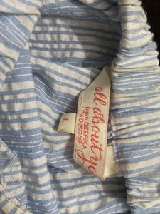 Striped Off-Shoulder Top