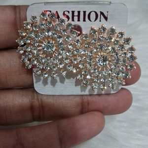 Sparkling Floral Earrings combo of 4 pcs