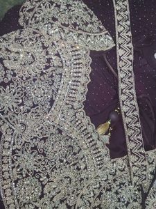 Elegant Purple Lehenga