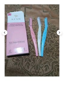 Face Hair Removal Razor Women 2 Pieces