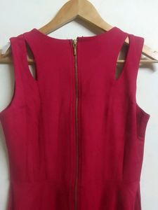 Blood Red Mini Dress