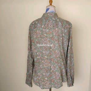 Liz Claiborne Floral Shirt