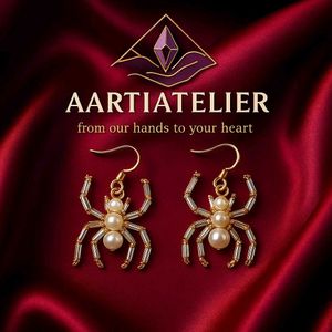 Aartiatelier Spider Earrings 🕷