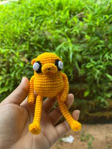 Crochet Jake Handmade Amigurumi Keychain