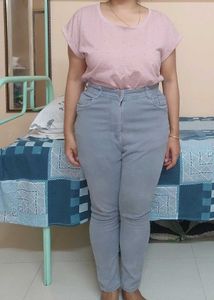 Grey Skinny Jeans For Women