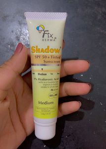 fix derma tinted sunscreen, nivea lipblam, fitme