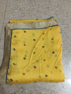 Yellow Saree ❣️