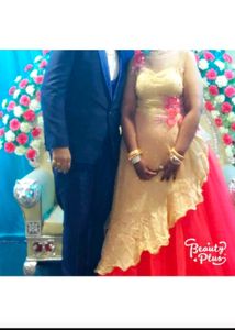 Branded Wedding Gown With Full Cancan