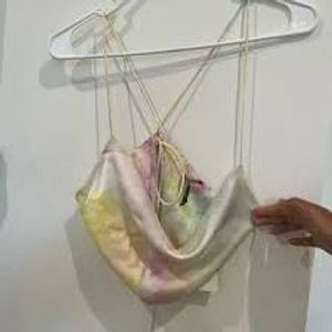 ZARA Satin Backless Top