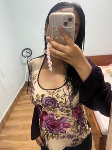 Vintage Flower Top