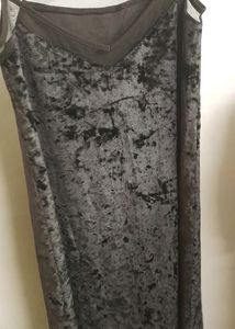 Black Velvet Nightgown