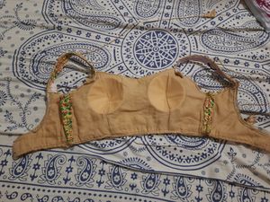 Golden Designer Blouse