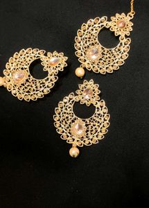 Elegant Gold-Toned Jewelry Set