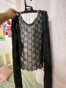 Shein Black Top