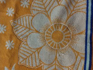 Vintage Floral Towel