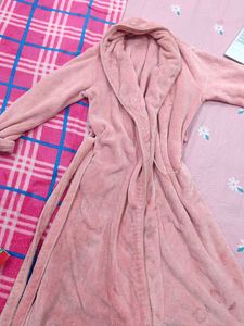 Pink Charlotte Furr Bathrobe
